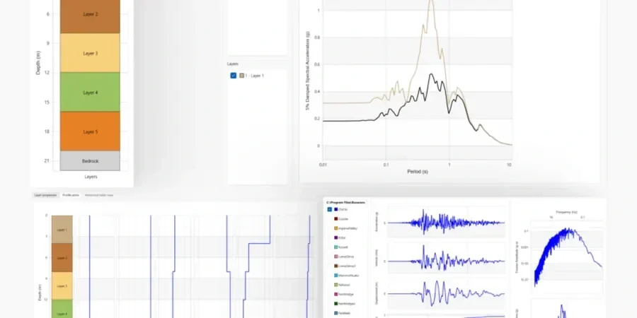 Illustrative image of Seismic amplification analysis in Blackburn