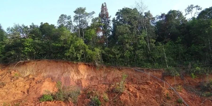 Illustrative image of Landslide assessment in Blackburn