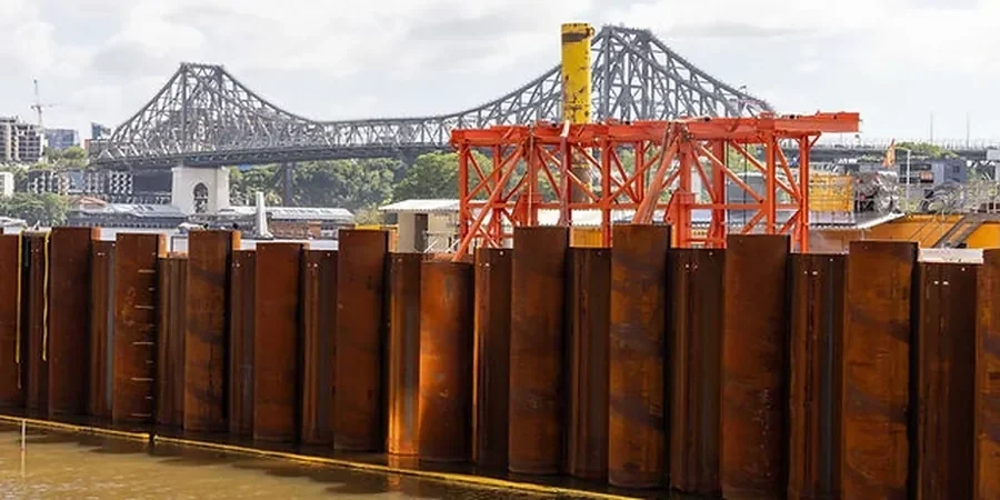 Illustrative image of Sheet pile wall design in Blackburn