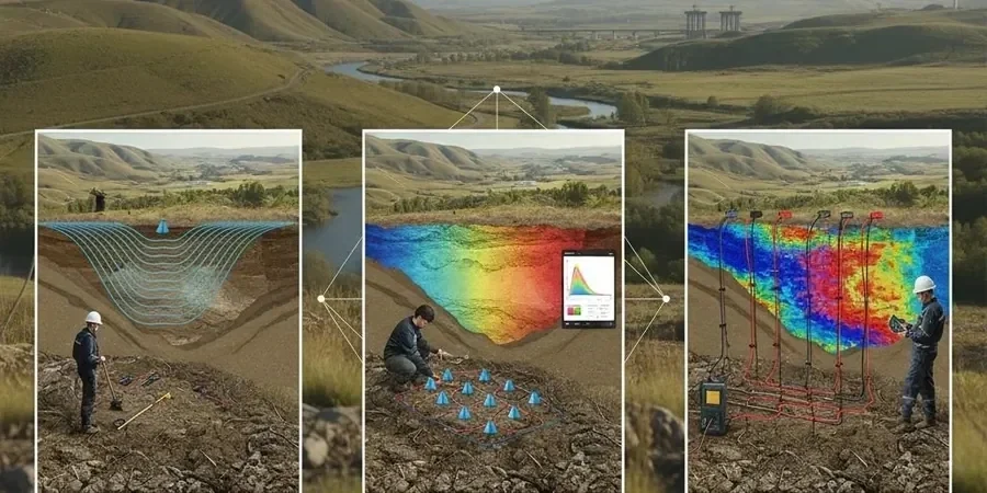 Illustrative image of Seismic tomography (refraction/reflection) in Blackburn